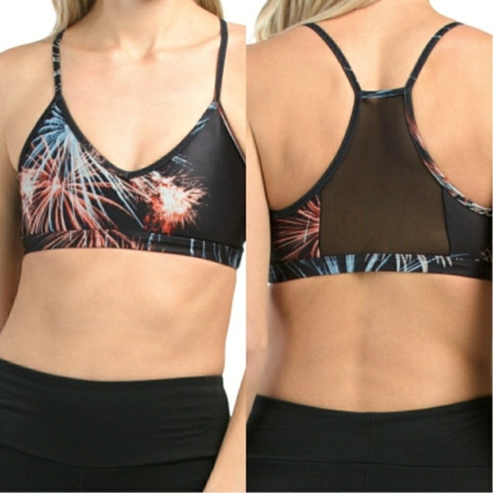 🦋 NEW GOOD AMERICAN Barely There Firework Bralette Size 0 XS